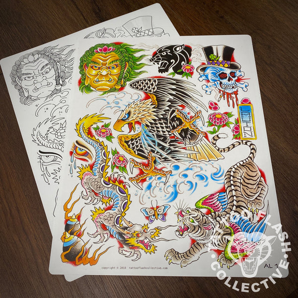 アート・デザイン・音楽 Flash from the Past Tattoo Flash Book The Devil Made Me Do It Tattoo Flash Book Five Years of