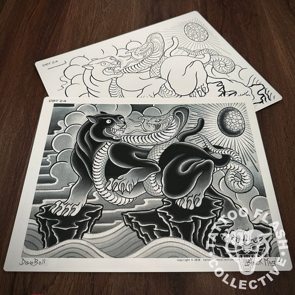 Dave Ball |Tattoo Flash Collective - tattooflashcollective