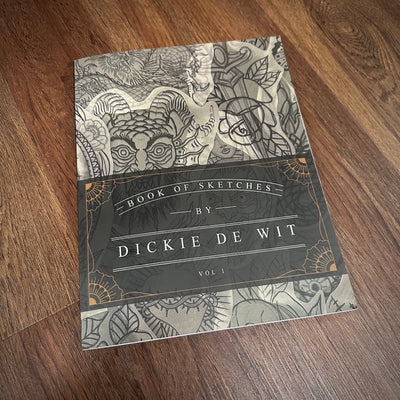 Dickie de Wit Books Dickie de Wit-Book of Skecthes (Scratch & Dent)
