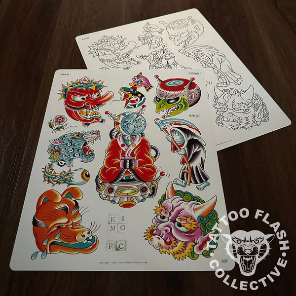 Kimo |Tattoo Flash Collective - tattooflashcollective