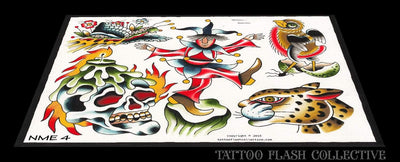 Nicholas McEvoy 7 page Digital Flash - tattooflashcollective