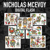 Nicholas McEvoy 7 page Digital Flash - tattooflashcollective