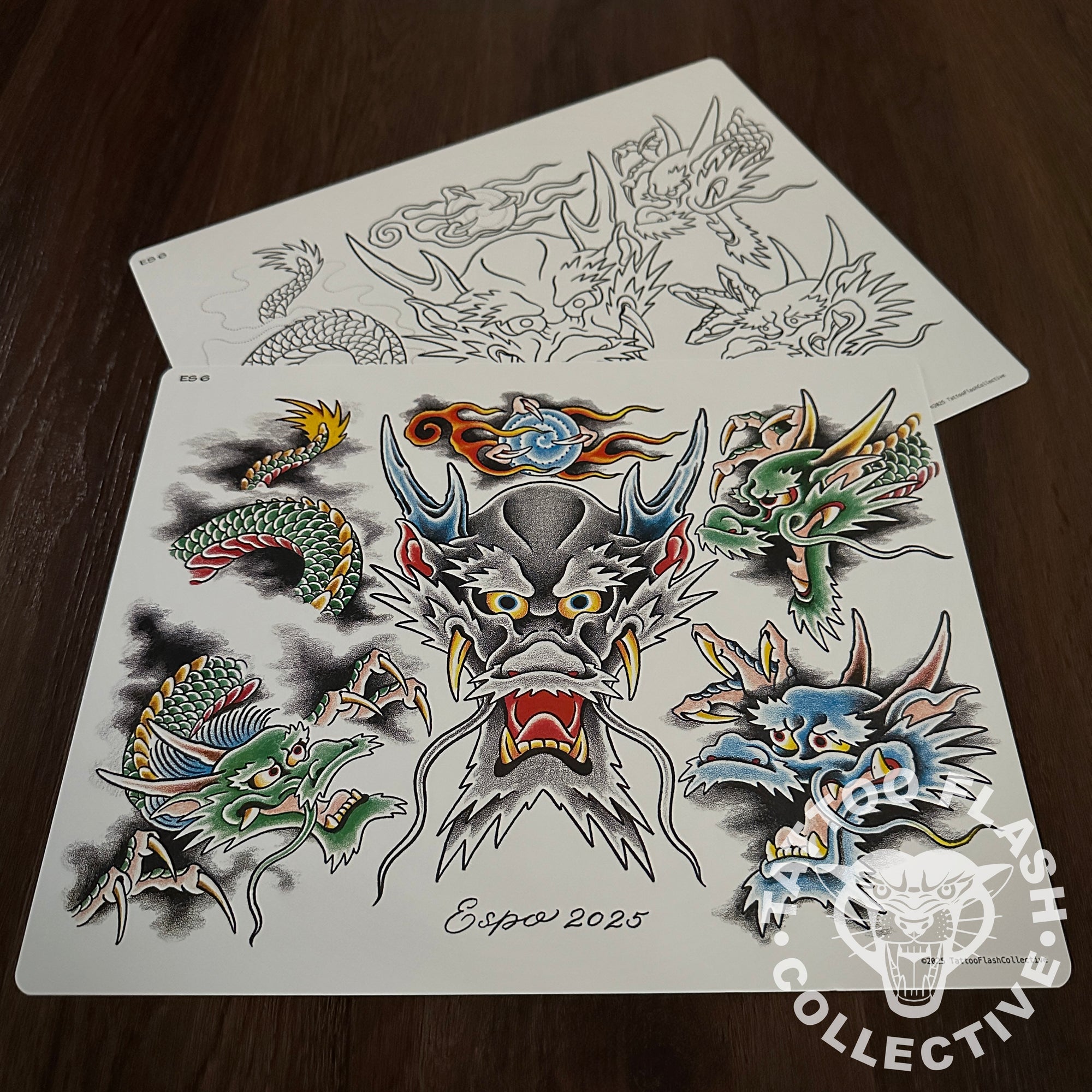 Espo Tattoo Flash #06