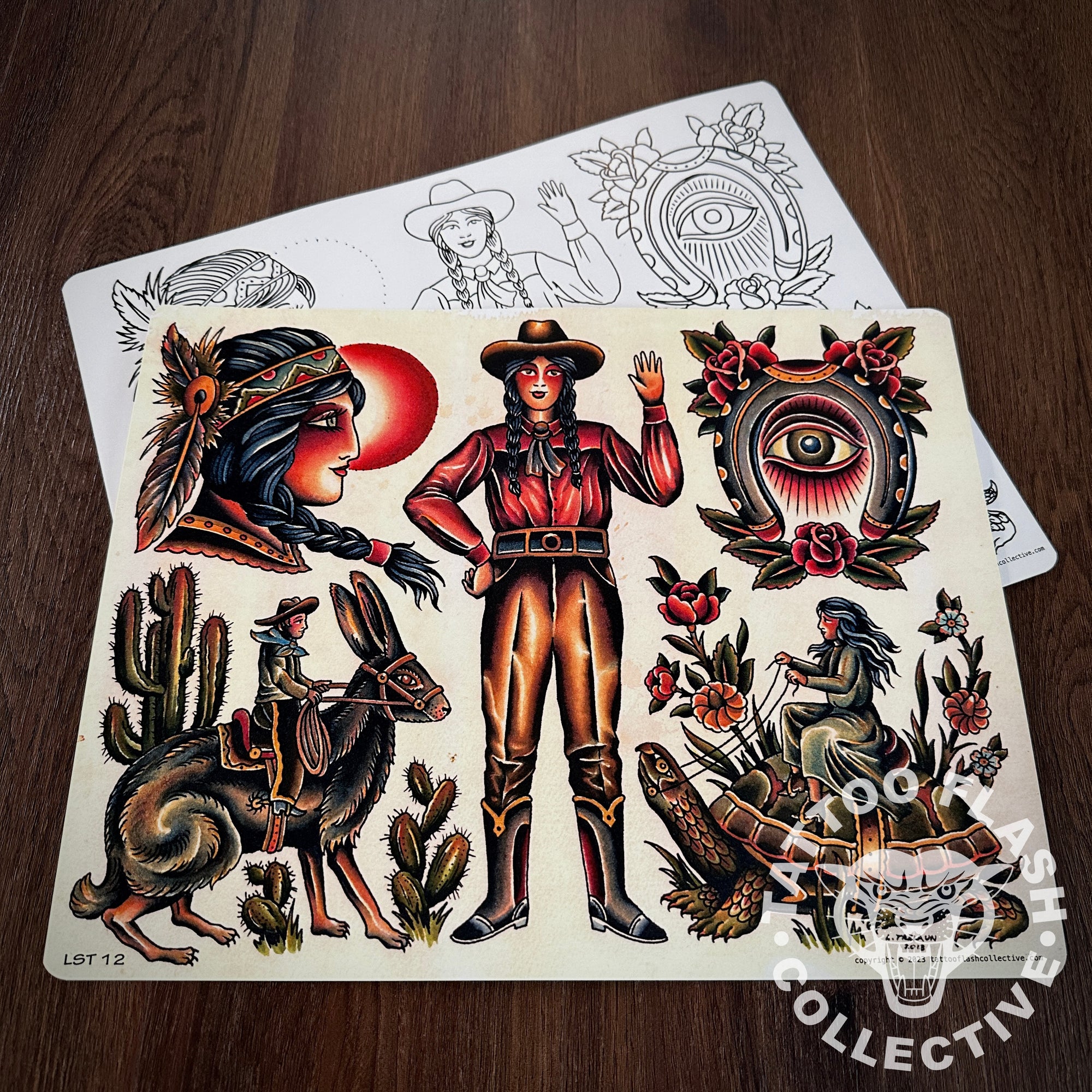 Laurent Trelaun Tattoo Flash #12