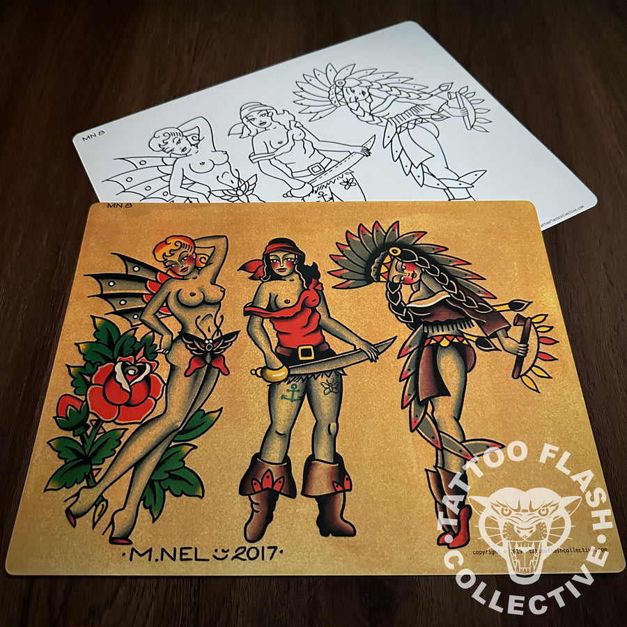 Matt Nelson Tattoo Flash #08