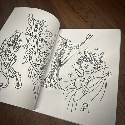 Aaron Francione Books Aaron Francione Line Drawings Vol.4