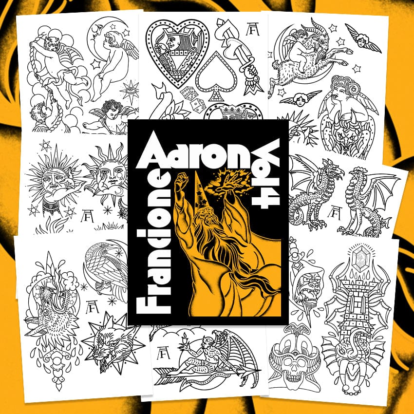 Aaron Francione Books Aaron Francione Line Drawings Vol.4