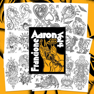 Aaron Francione Books Aaron Francione Line Drawings Vol.4