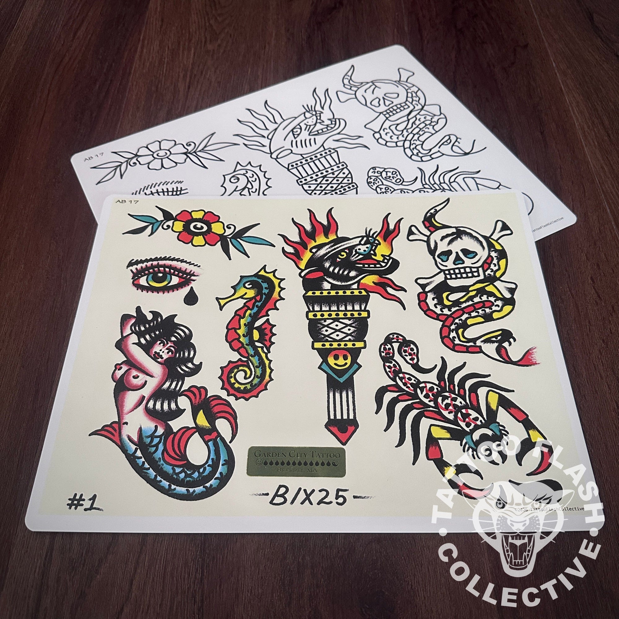 Andrew Bixby Flash Andrew Bixby Tattoo Flash #17