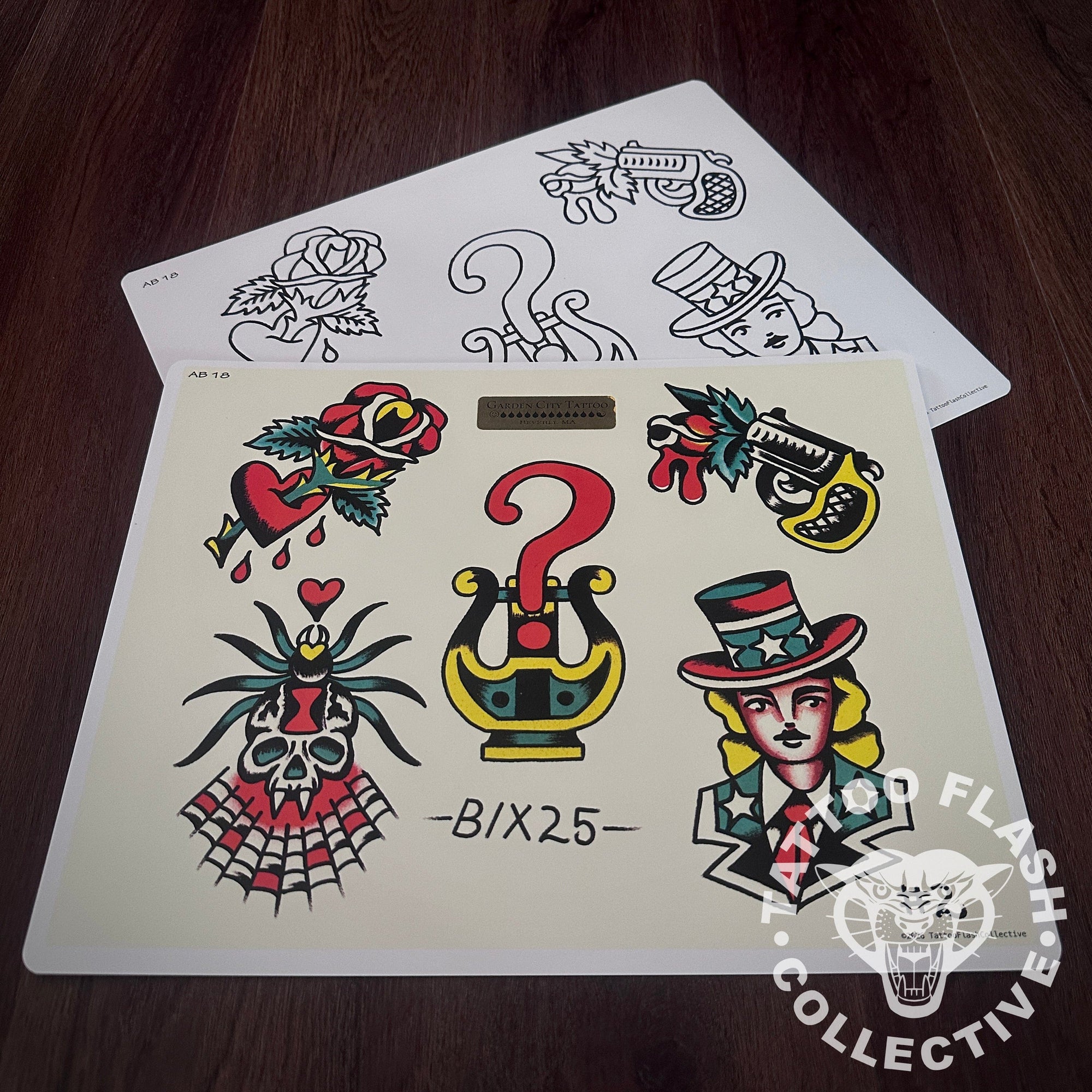 Andrew Bixby Flash Andrew Bixby Tattoo Flash #18