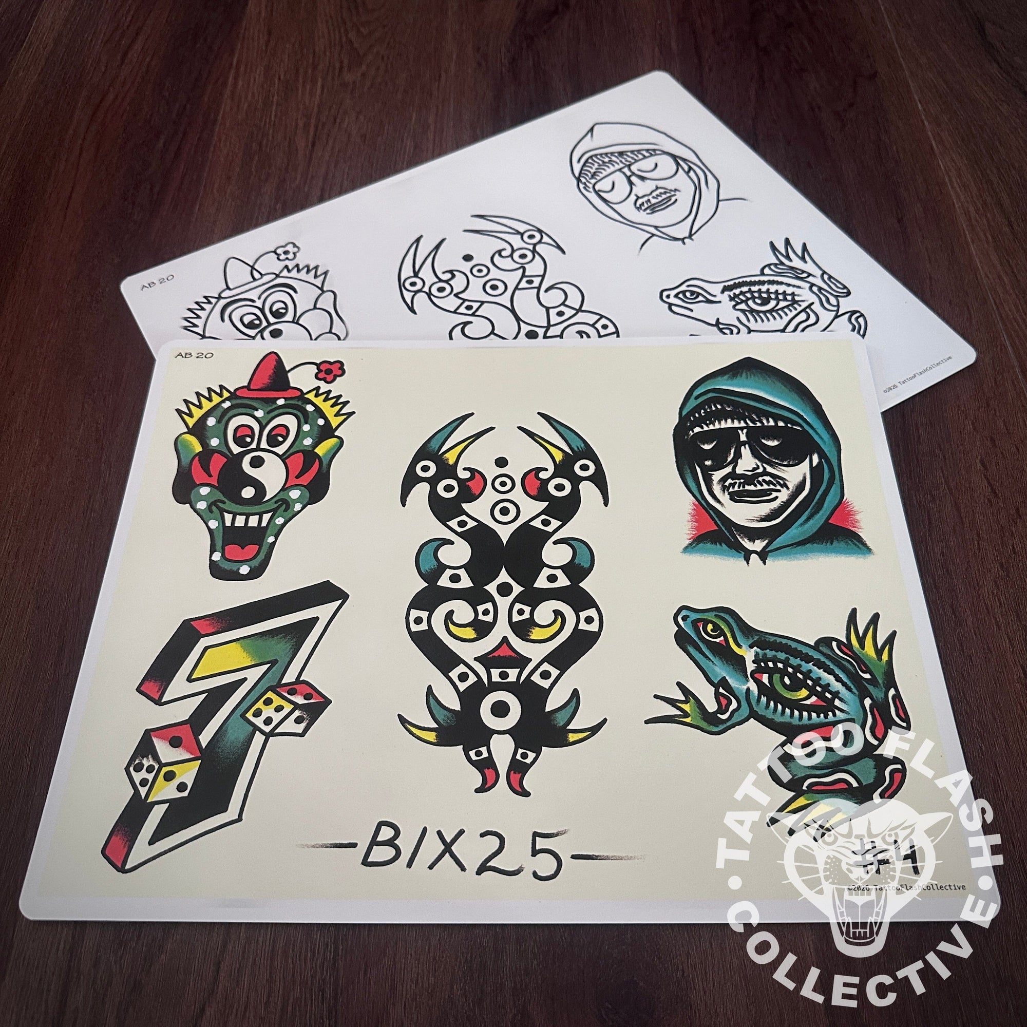 Andrew Bixby Flash Andrew Bixby Tattoo Flash #20