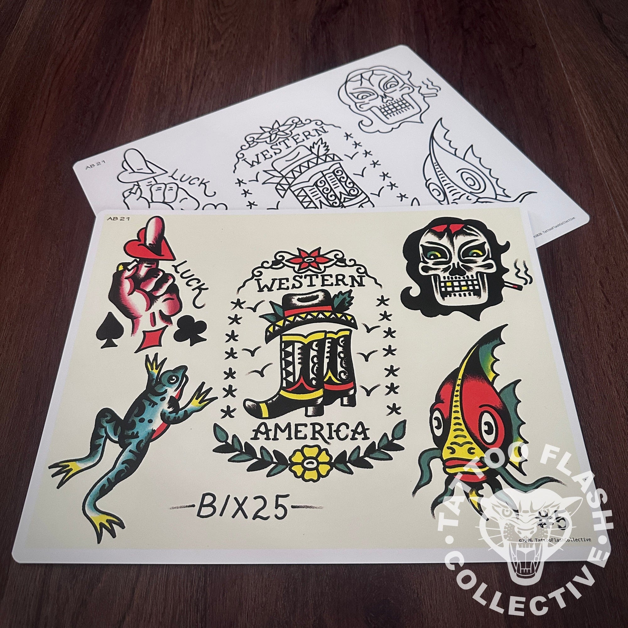 Andrew Bixby Flash Andrew Bixby Tattoo Flash #21