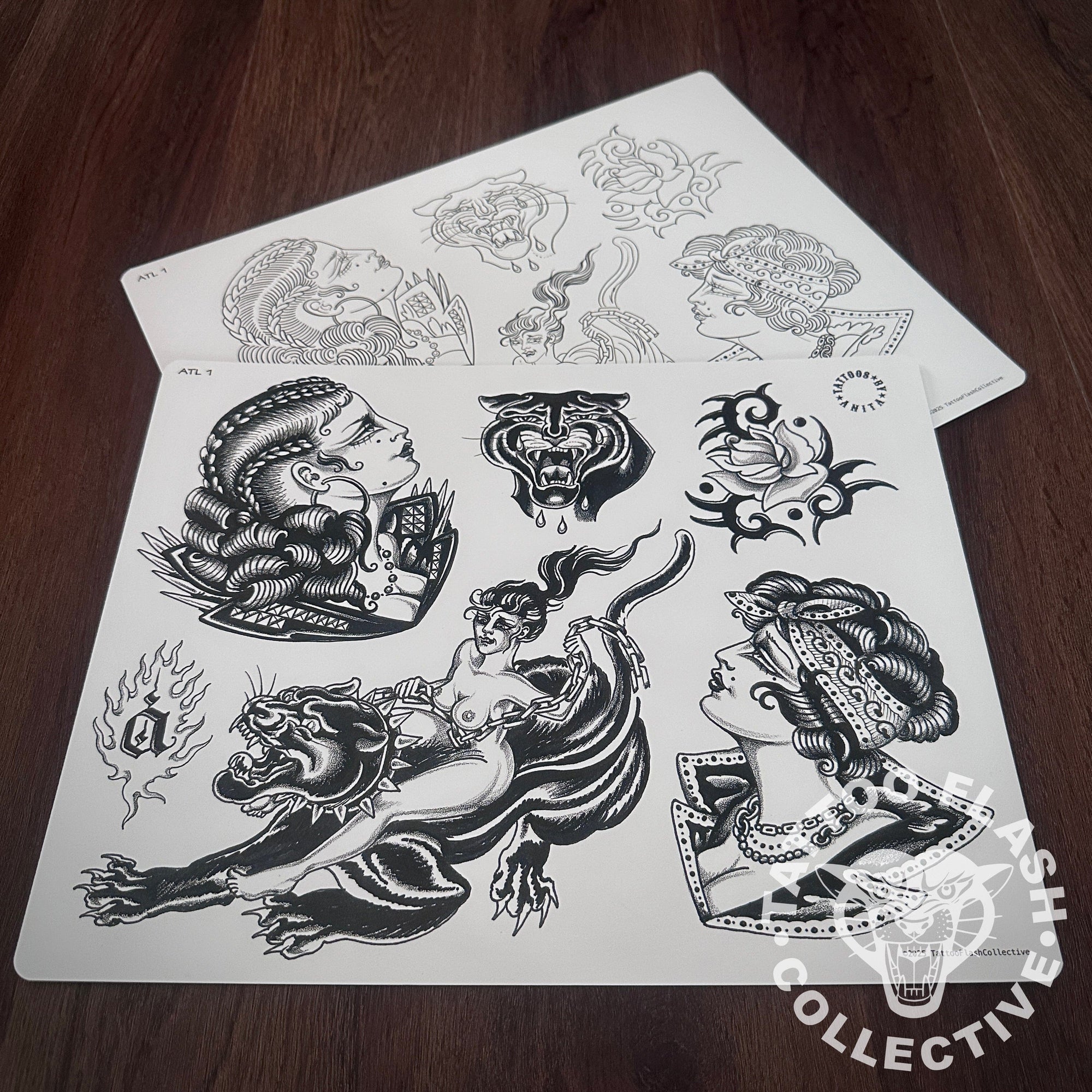 Anita True Love Flash Anita True Love Tattoo Flash #01