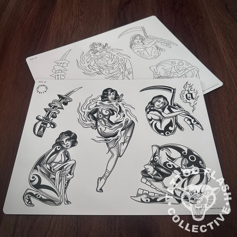 Anita True Love Flash Anita True Love Tattoo Flash #02