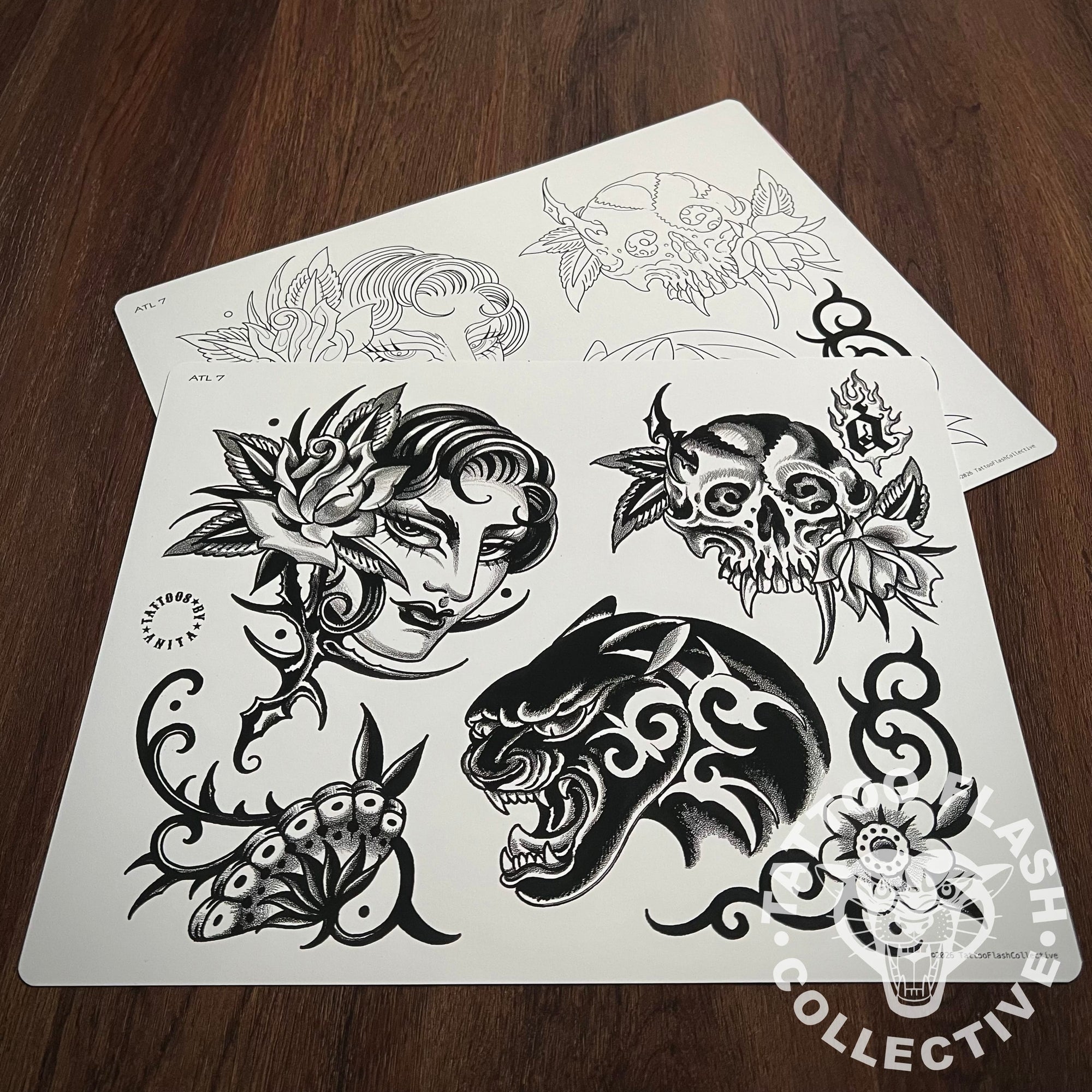 Anita True Love Flash Anita True Love Tattoo Flash #07