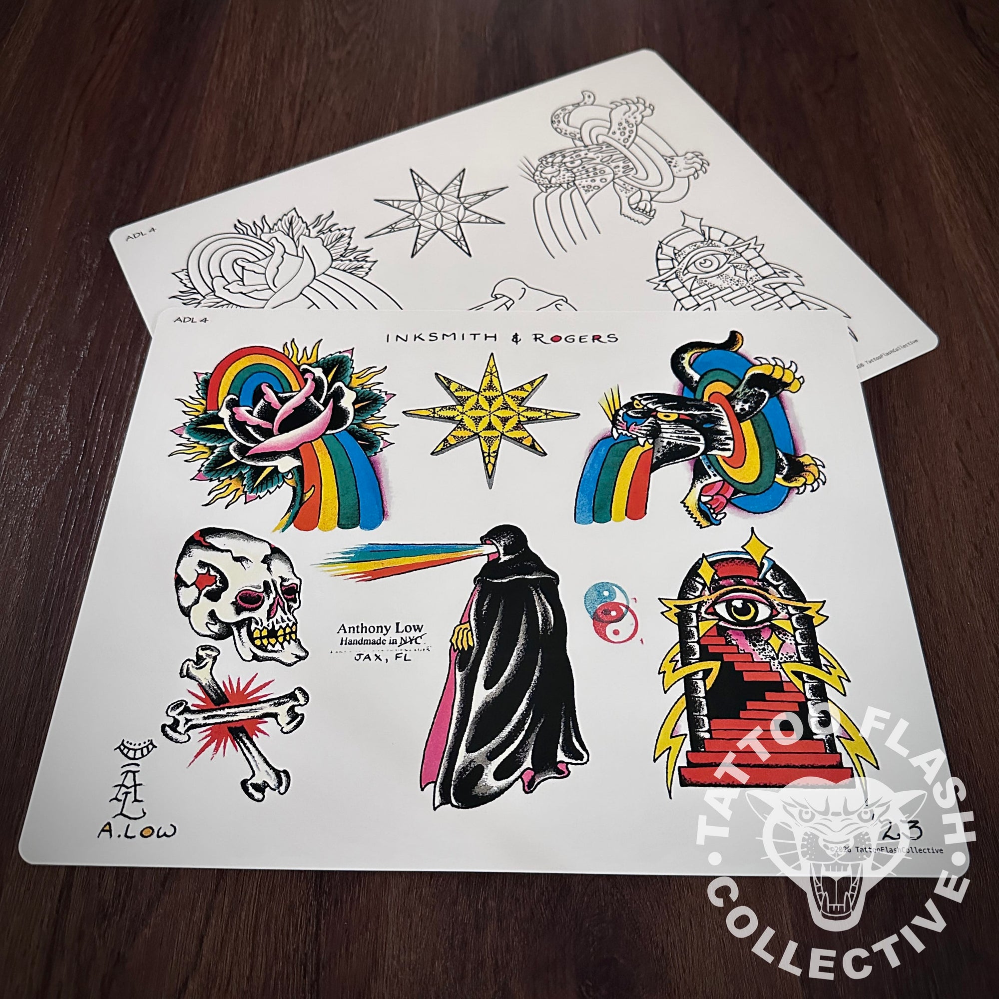 Anthony Low Flash Anthony Low Tattoo Flash #04