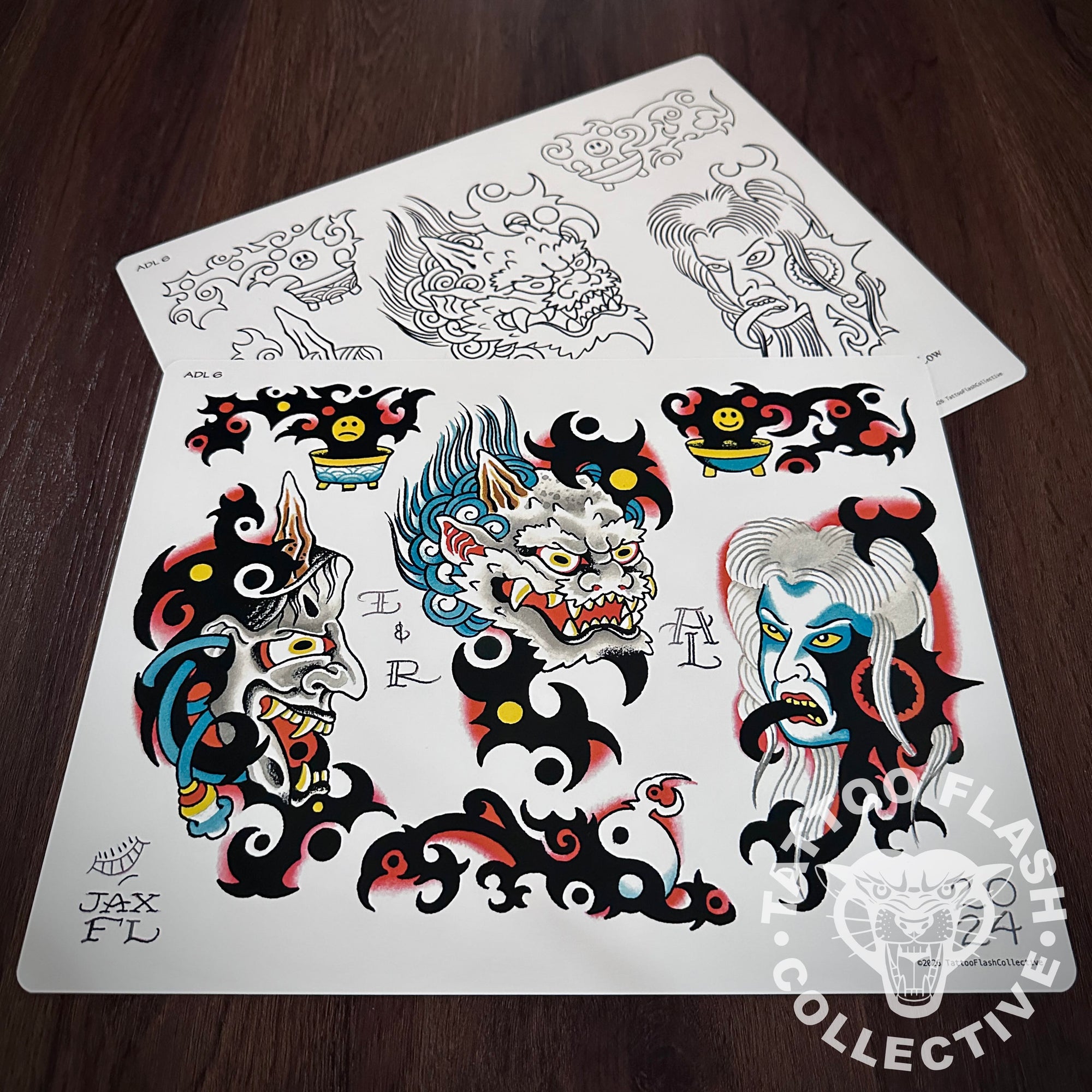 Anthony Low Flash Anthony Low Tattoo Flash #06