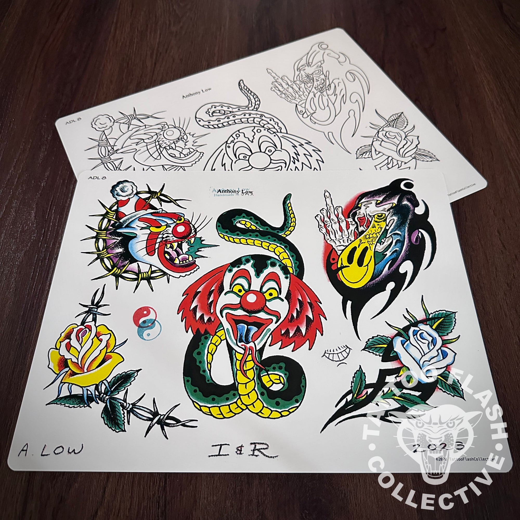 Anthony Low Flash Anthony Low Tattoo Flash #08