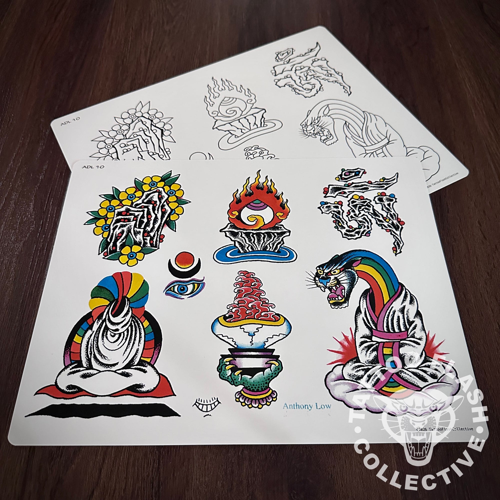 Anthony Low Flash Anthony Low Tattoo Flash #10