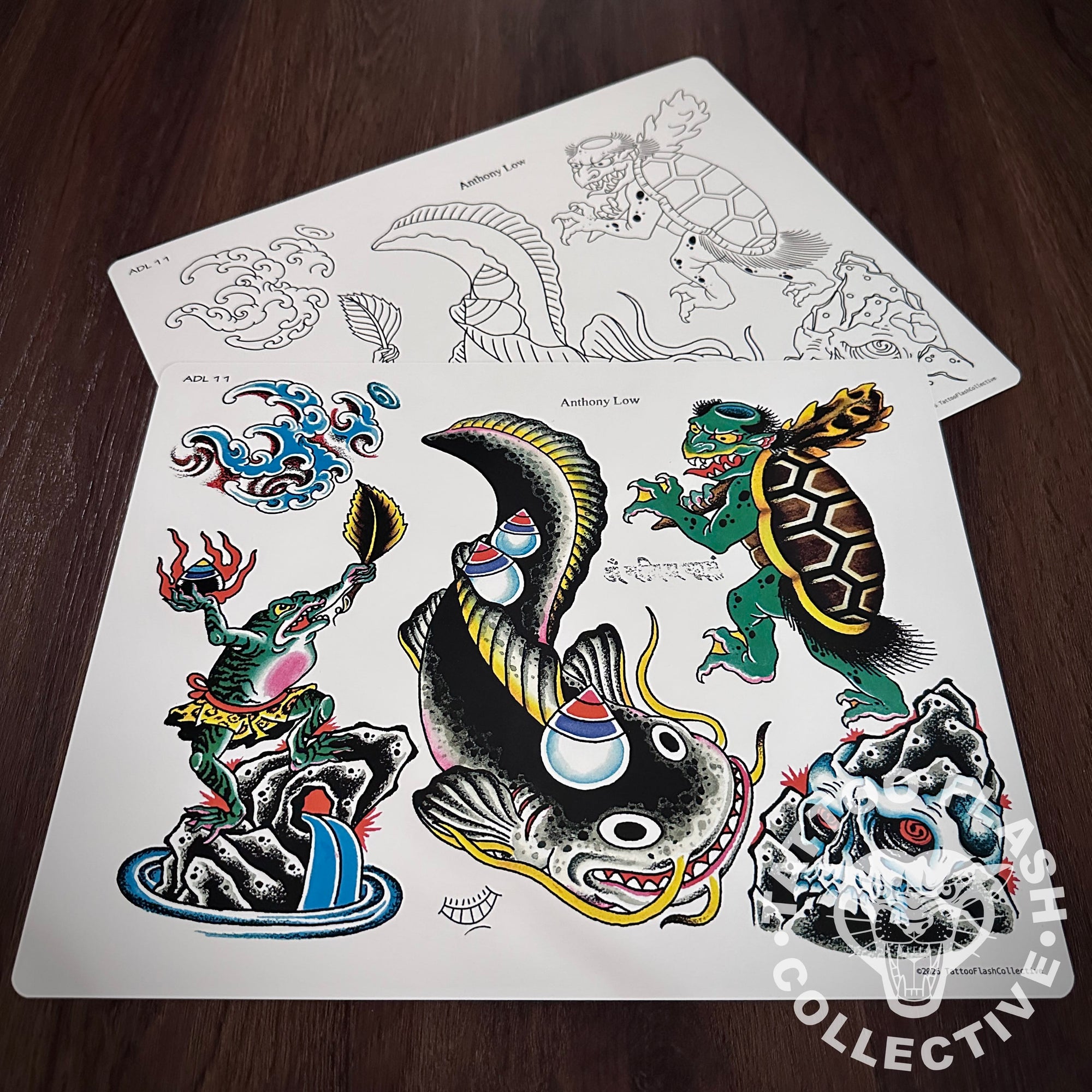Anthony Low Flash Anthony Low Tattoo Flash #11