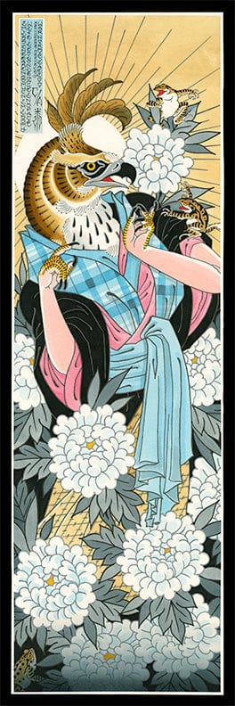 Ben Cheese prints Ben Cheese Tattoo Print #14- 12"x36"