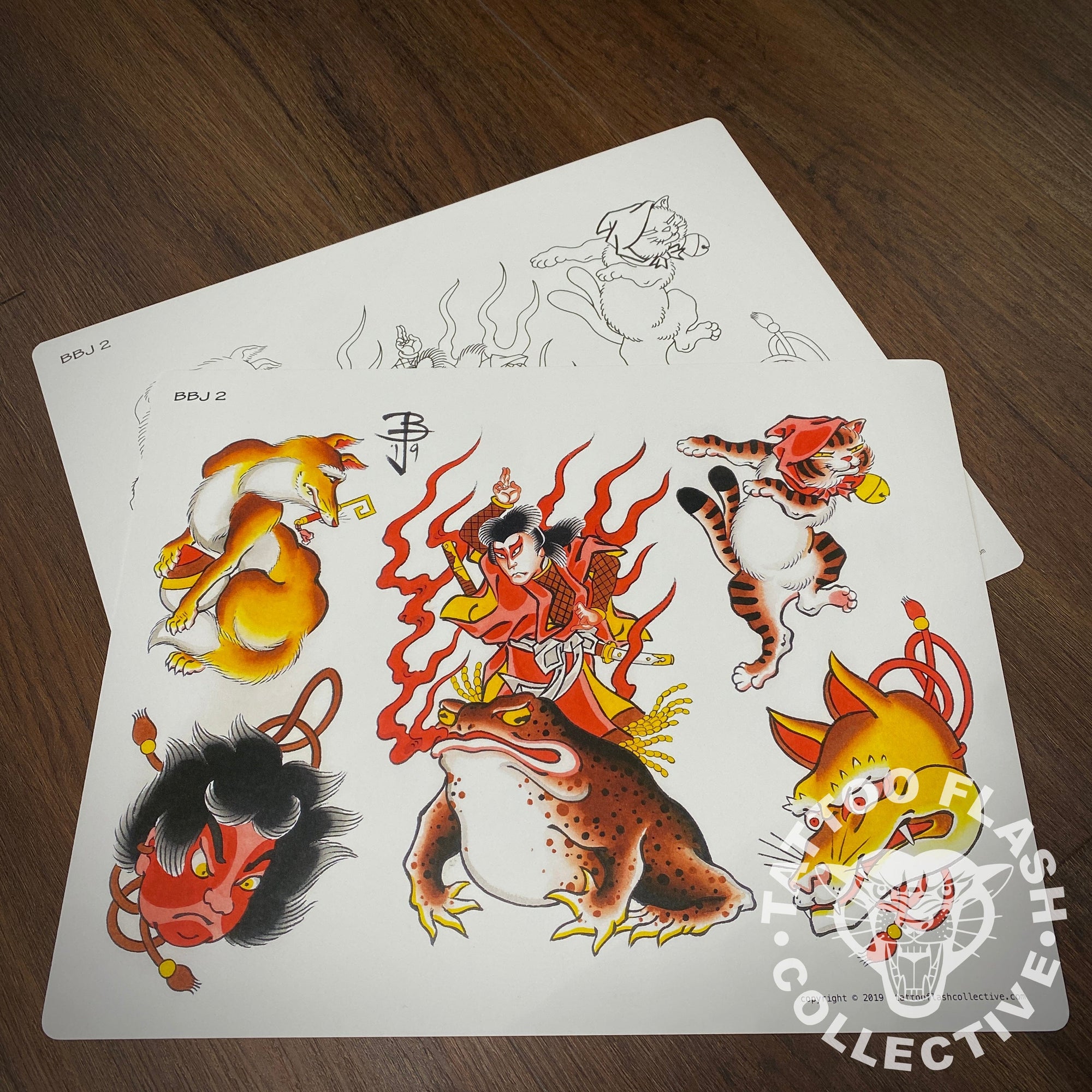 Benjamin Jenkins Flash Benjamin Jenkins Tattoo Flash #02