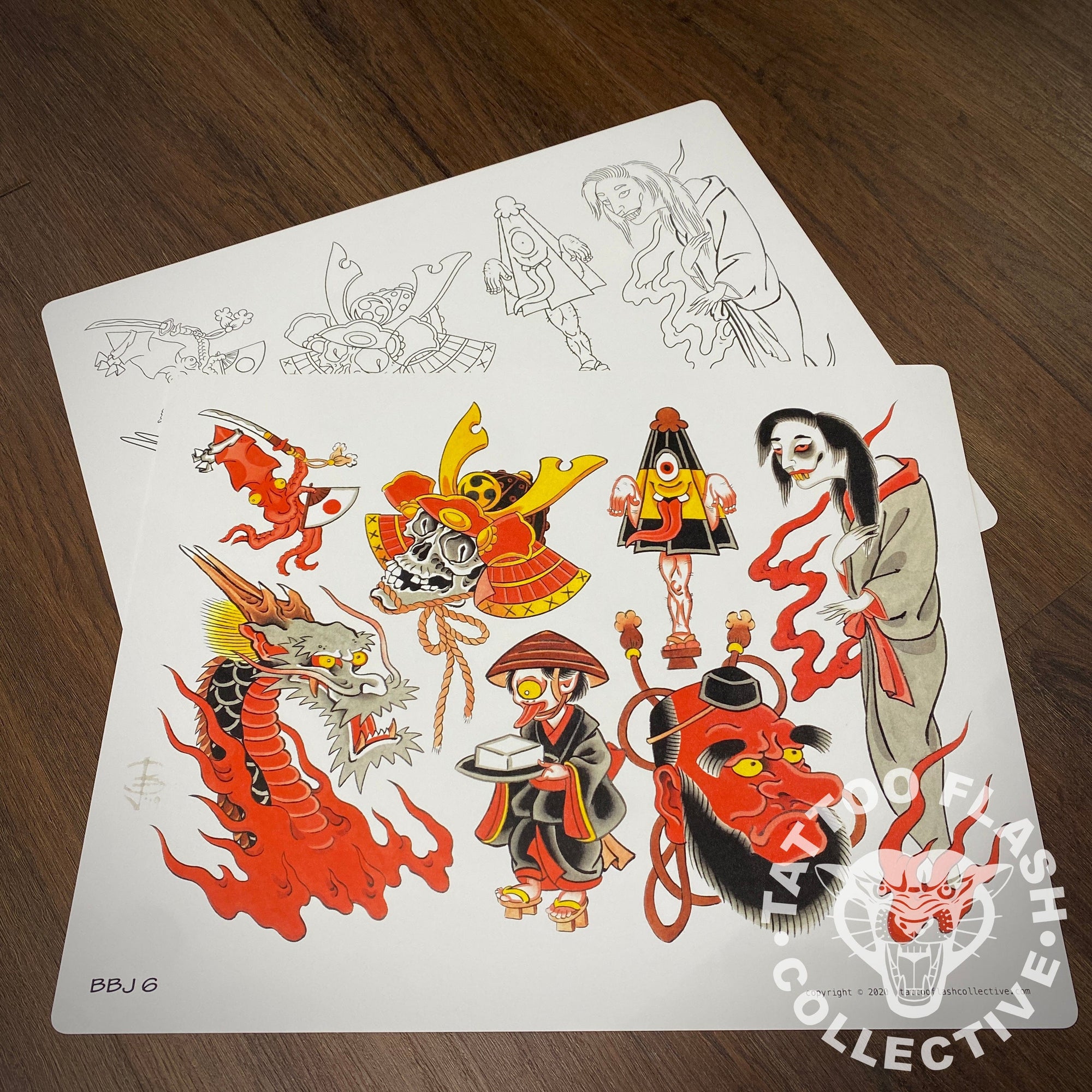 Benjamin Jenkins Flash Benjamin Jenkins Tattoo Flash #06