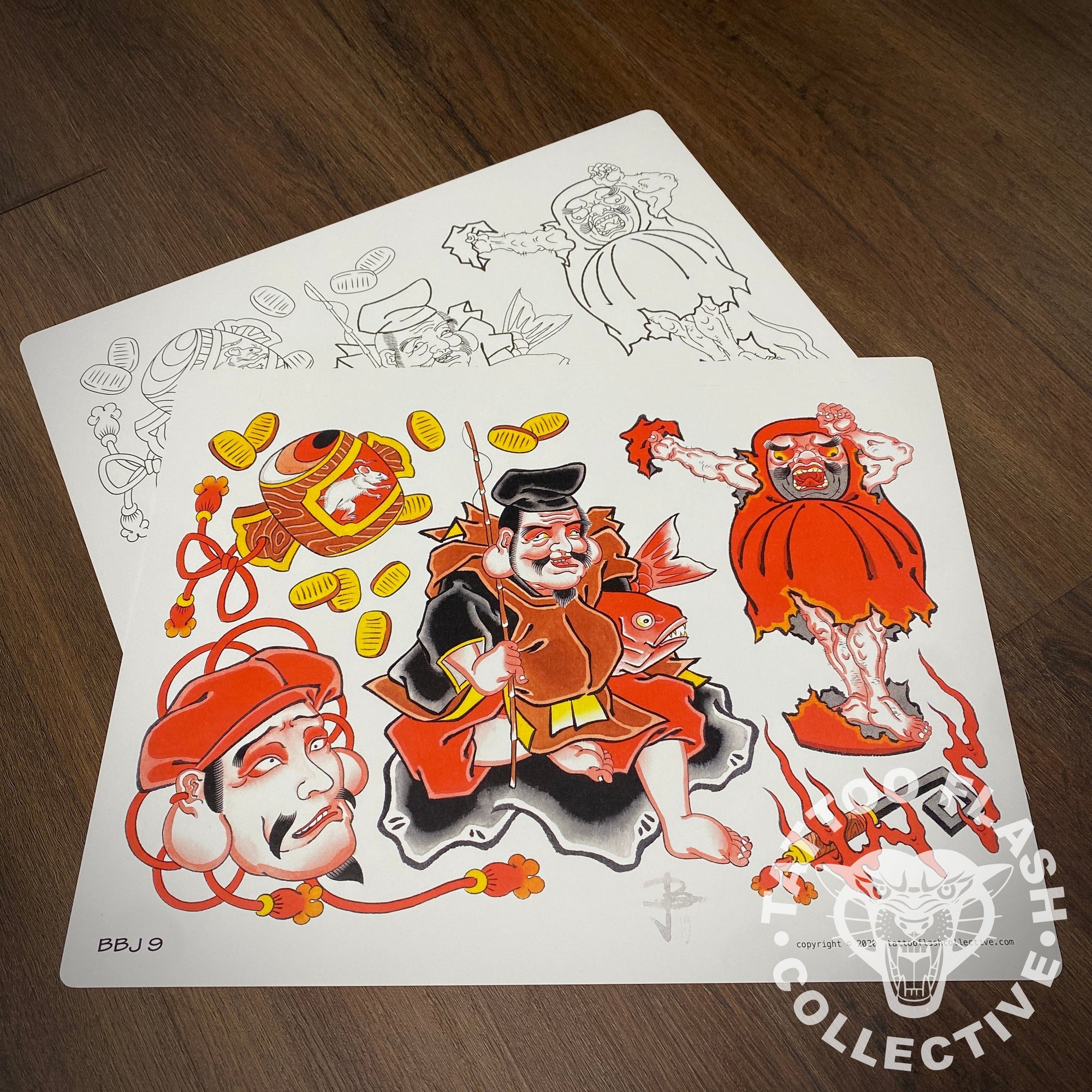 Benjamin Jenkins Flash Benjamin Jenkins Tattoo Flash #09