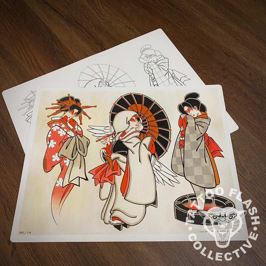 Benjamin Jenkins Flash Benjamin Jenkins Tattoo Flash #14