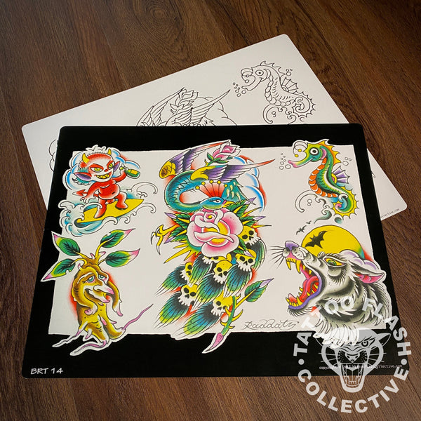 Benjamin Raddatz |Tattoo Flash Collective - tattooflashcollective