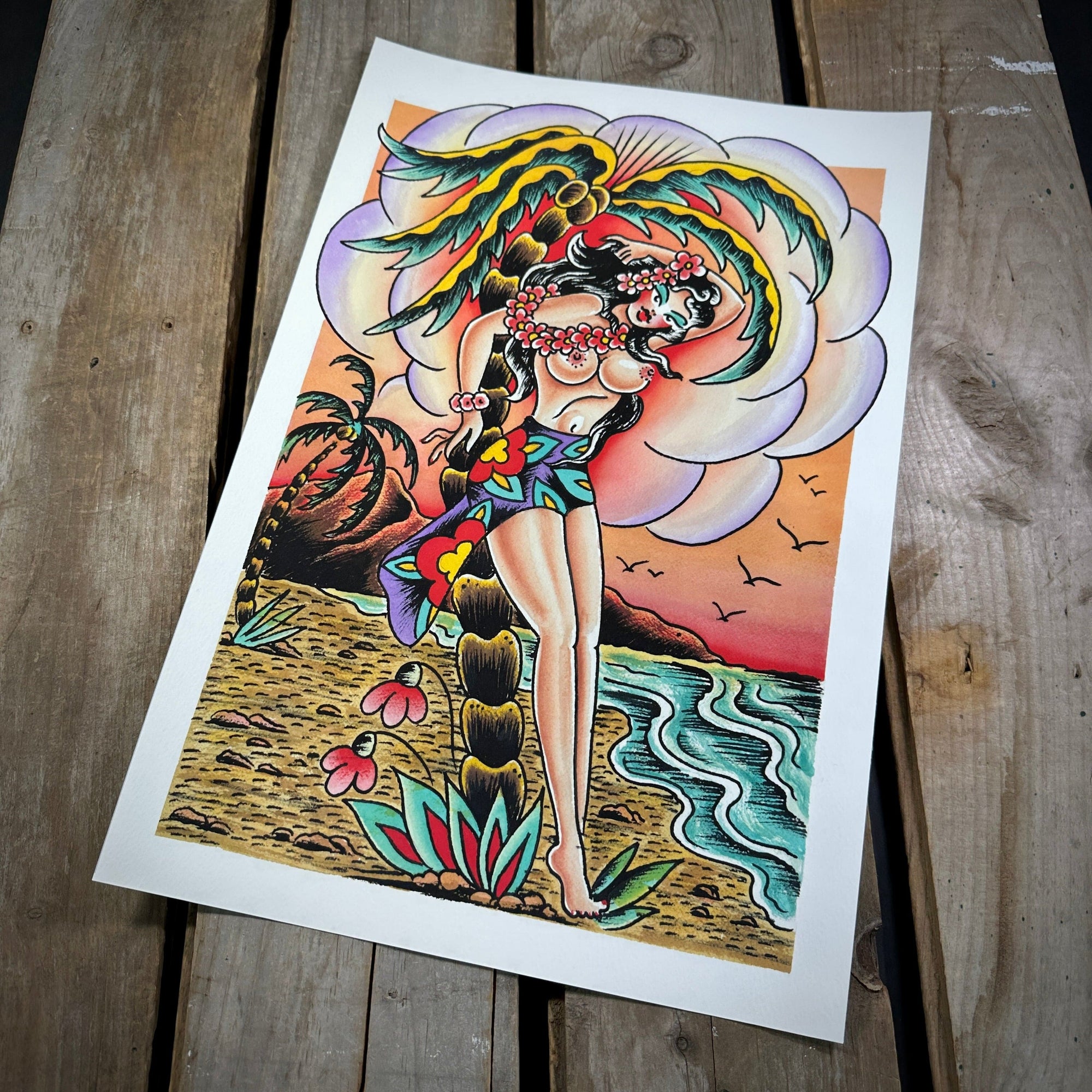 Benjamin Raddatz prints Benjamin Raddatz Print #02- 12''x18''