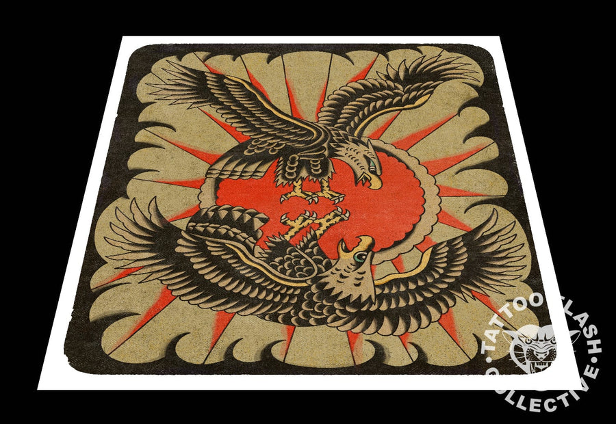 Benny Hannya prints Benny Hannya Tattoo Print #01- 12"x16"