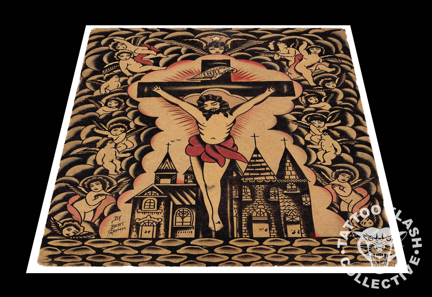 Benny Hannya prints Benny Hannya Tattoo Print #05- 12"x16"