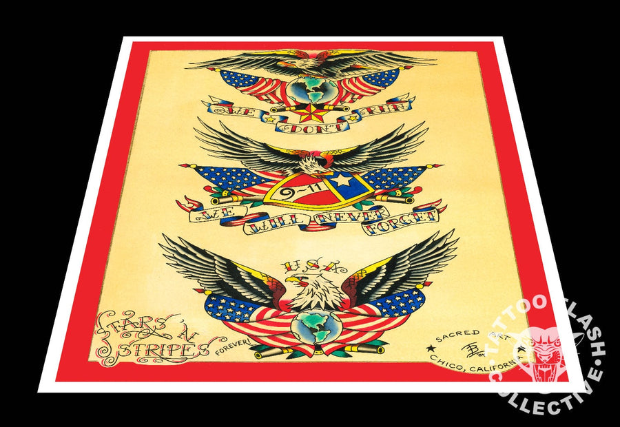 Bill Loika prints 12"x16" Bill Loika Tattoo Print #02- 12"x16" and 18"x24"