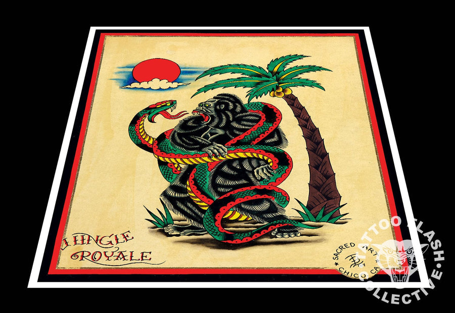 Bill Loika prints 12"x16" Bill Loika Tattoo Print #03- 12"x16" and 18"x24"