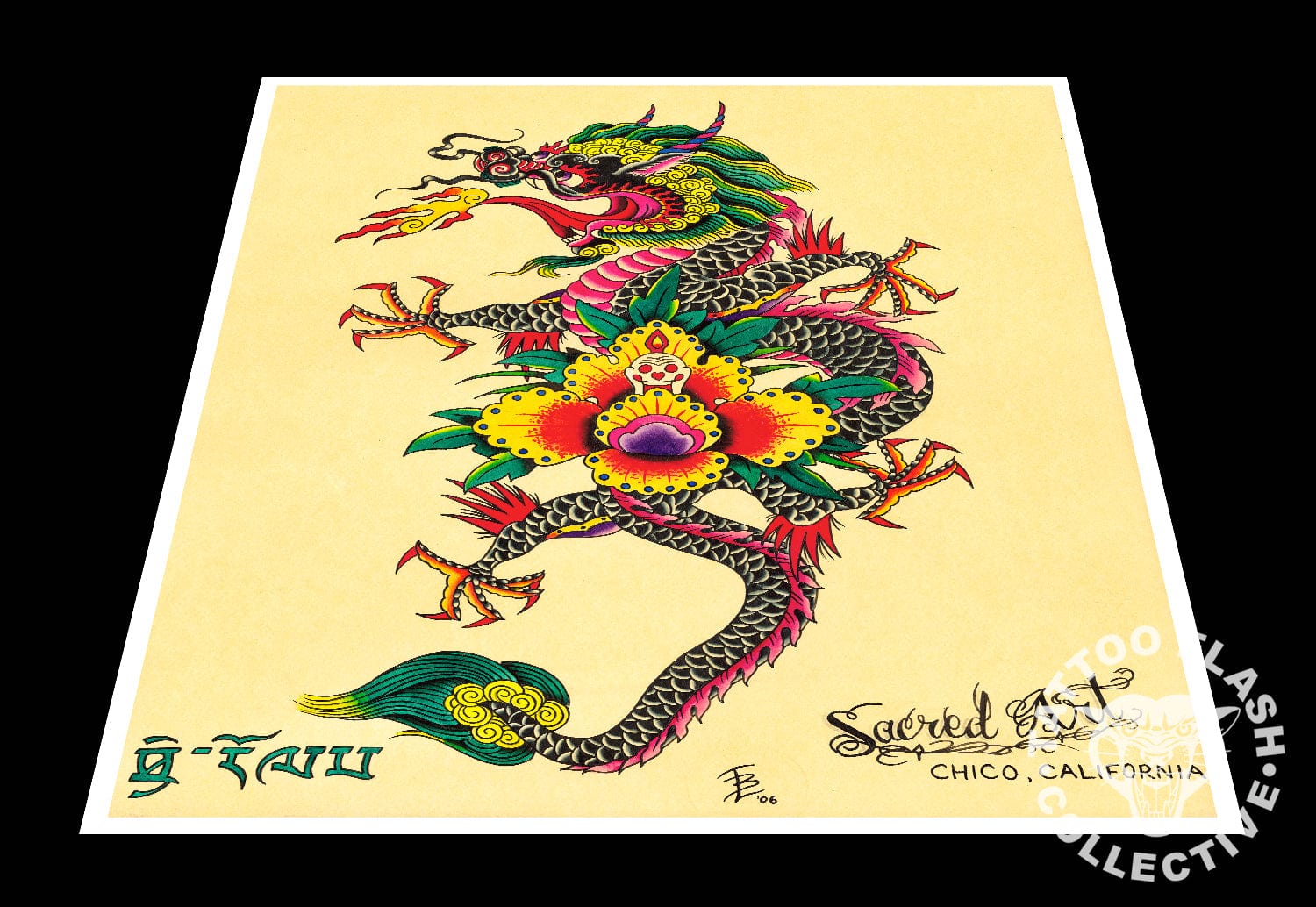 Bill Loika prints 12"x16" Bill Loika Tattoo Print #05- 12"x16" and 18"x24"