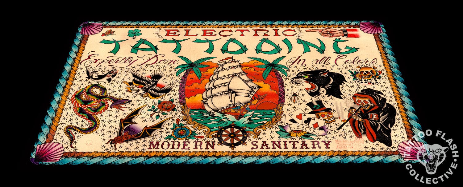 Bill Loika prints 12"x16" Bill Loika Tattoo Print #08- 12"x16" and 18"x24"