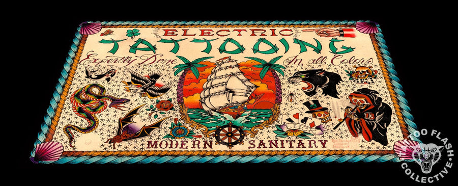 Bill Loika prints 12"x16" Bill Loika Tattoo Print #08- 12"x16" and 18"x24"