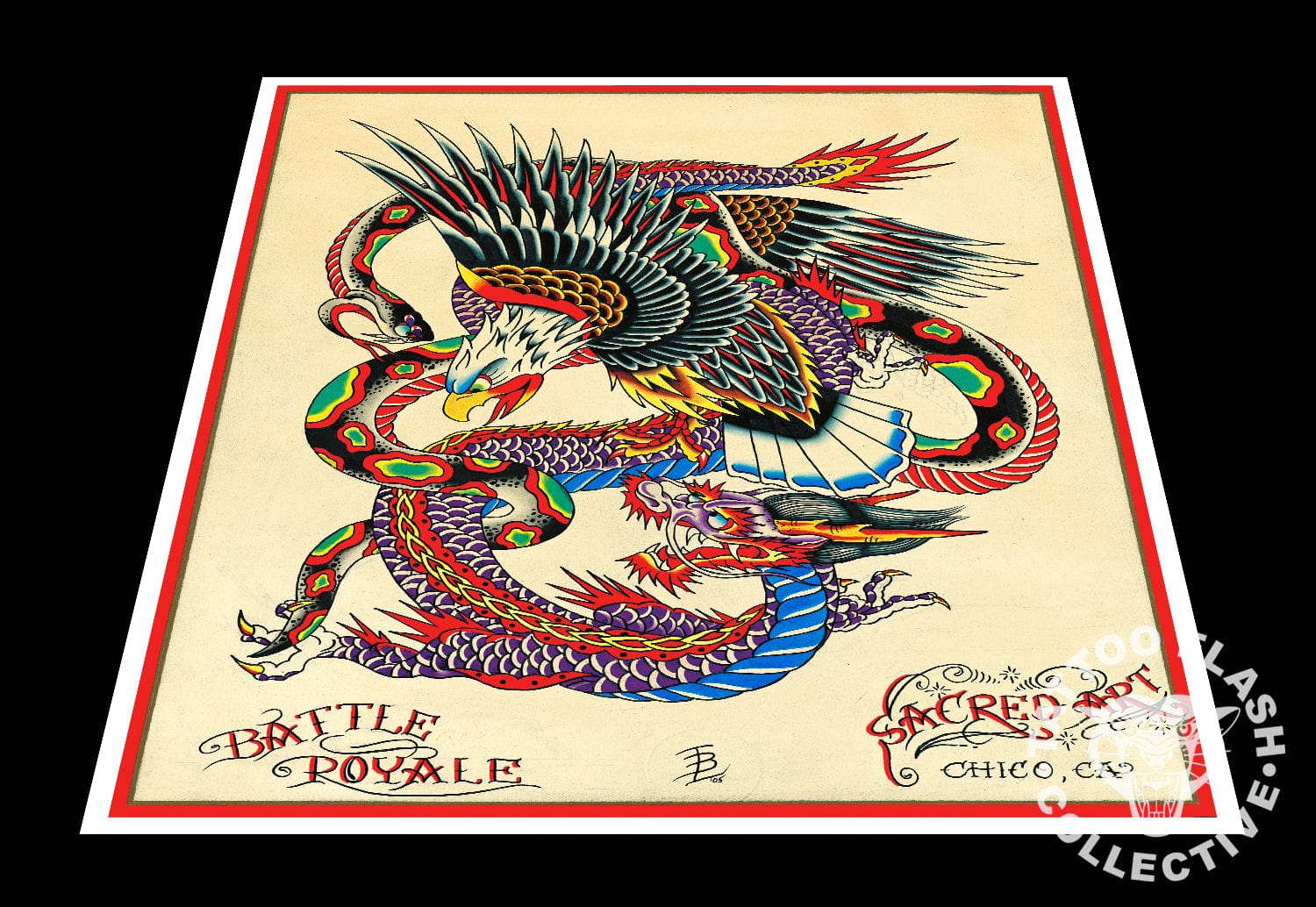 Bill Loika prints 12"x16" Bill Loika Tattoo Print #10- 12"x16" and 18"x24"