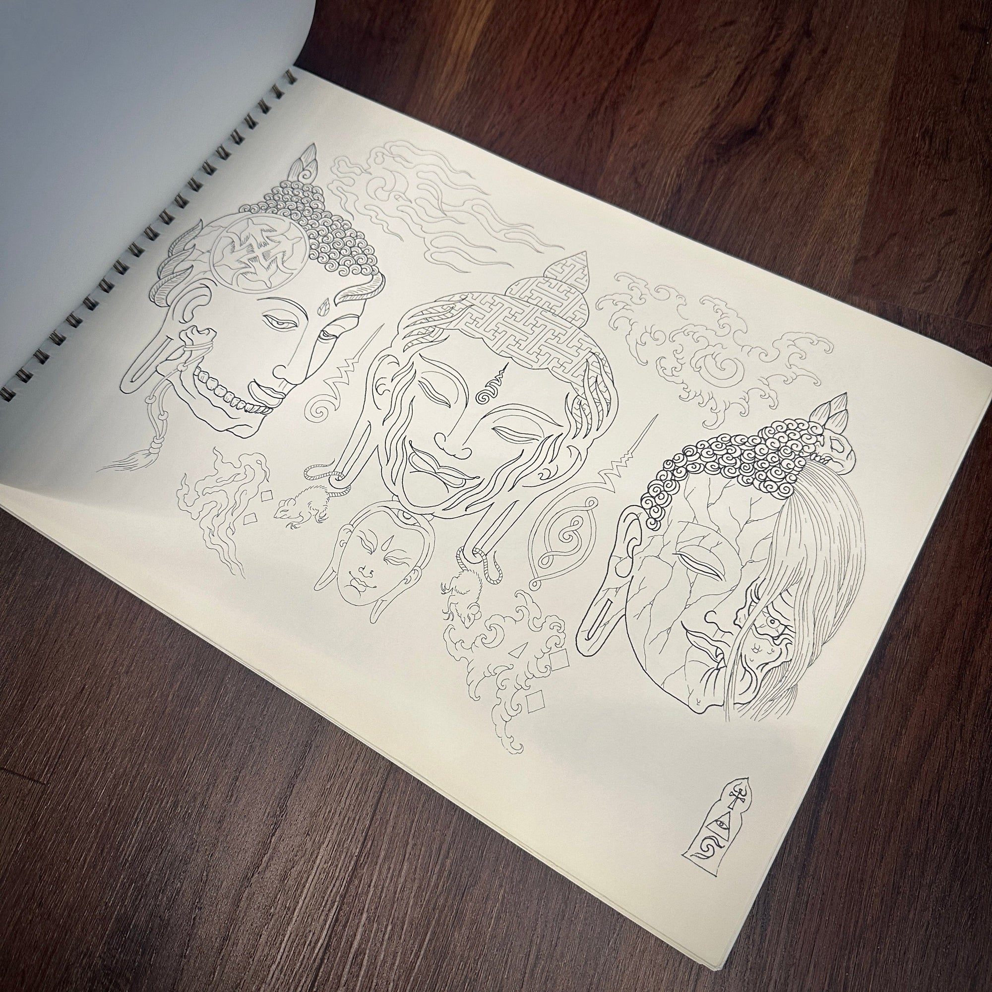 Black Stallion Tattoo Books 1000 Oriental Tattoo Designs Vol.1