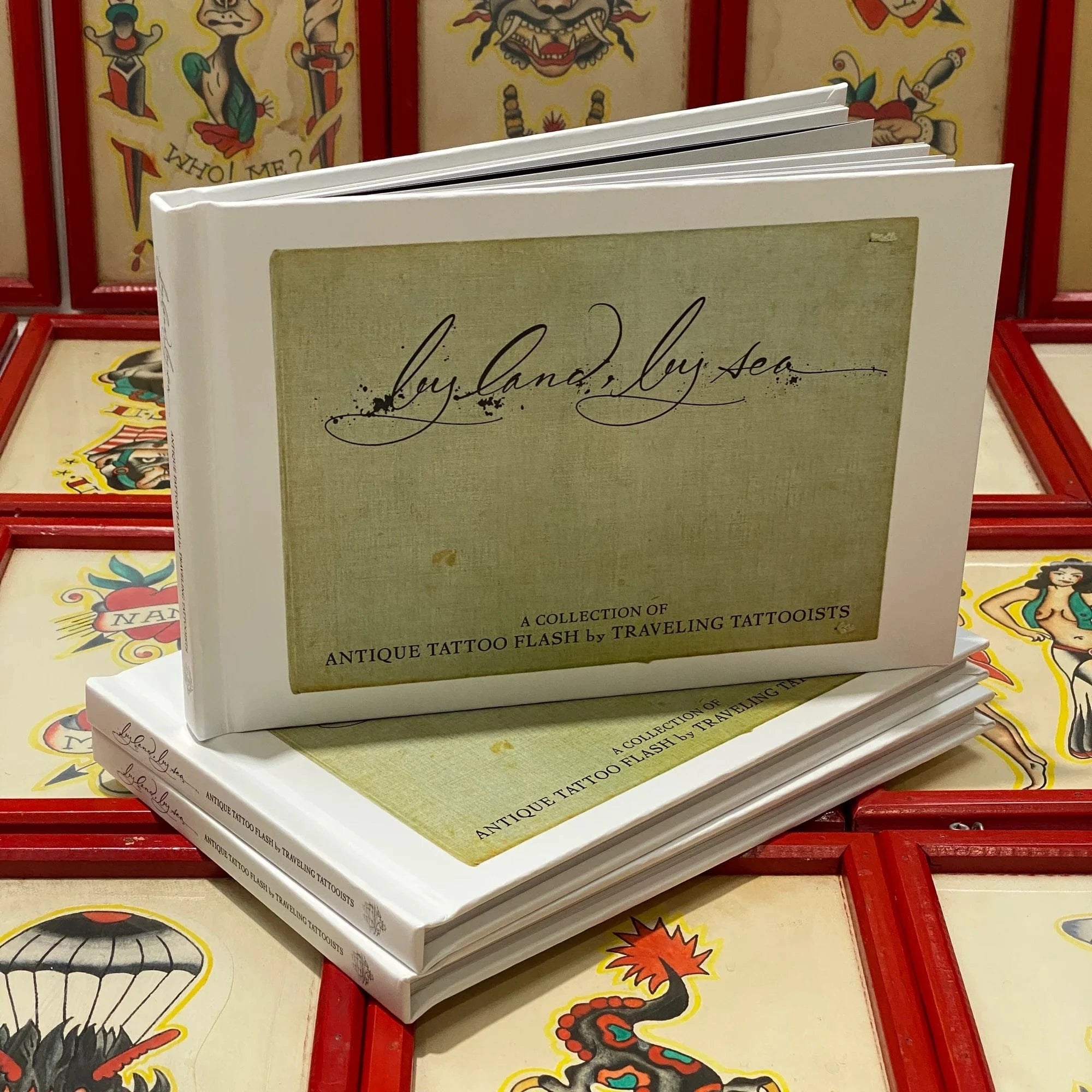 Black Stallion Tattoo Books By land, by sea Tattoo book