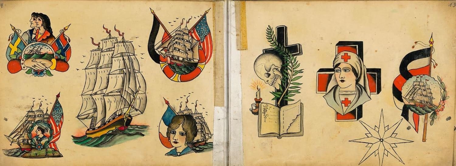 Black Stallion Tattoo Books Christian Warlich Tattoo Flash Book