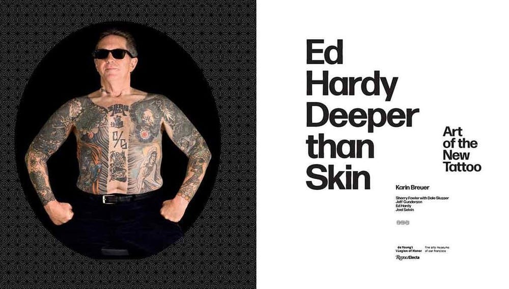 Black Stallion Tattoo Books Ed Hardy- Deeper than skin