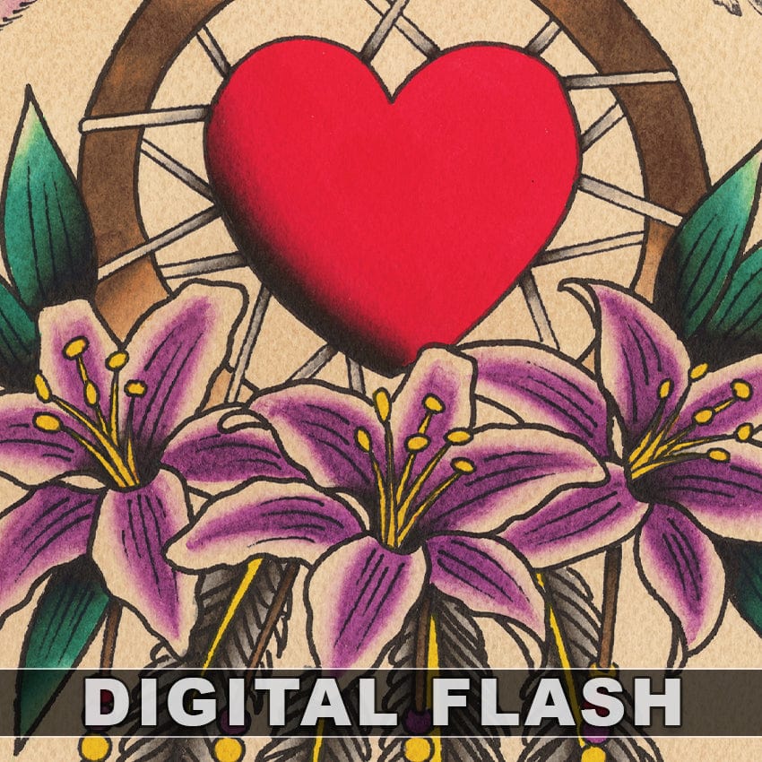 Black Stallion Tattoo digital download Black Stallion 5 page Digital Flash #84-#88