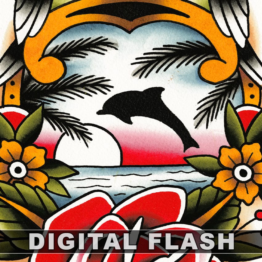 Black Stallion Tattoo digital download Black Stallion 7 page Digital Flash #105-#111