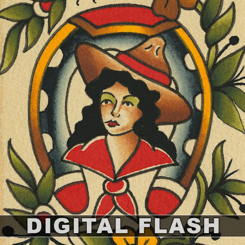 Black Stallion Tattoo digital download Black Stallion 7 page Digital Flash #112-#118