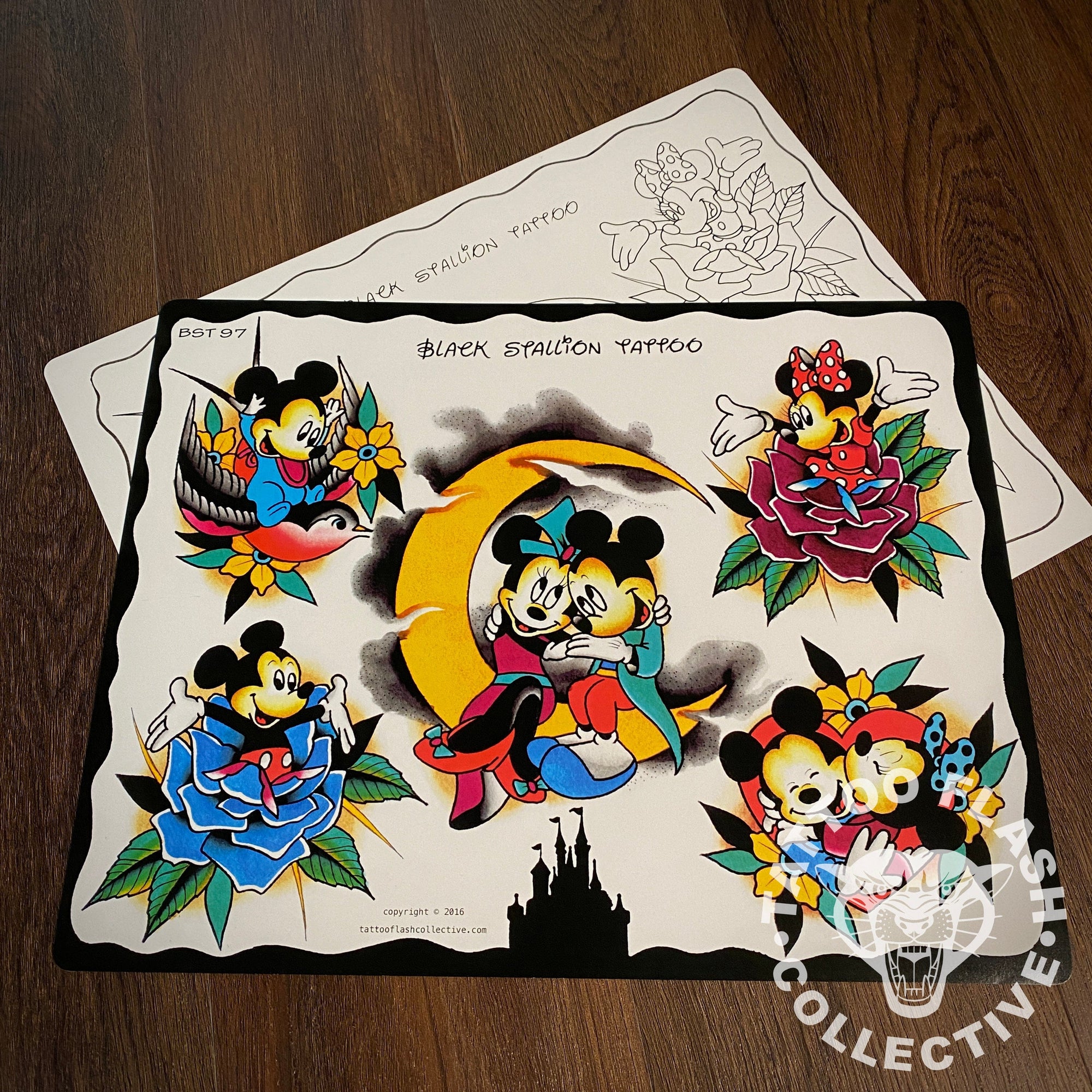 Black Stallion Tattoo Flash Black Stallion #97
