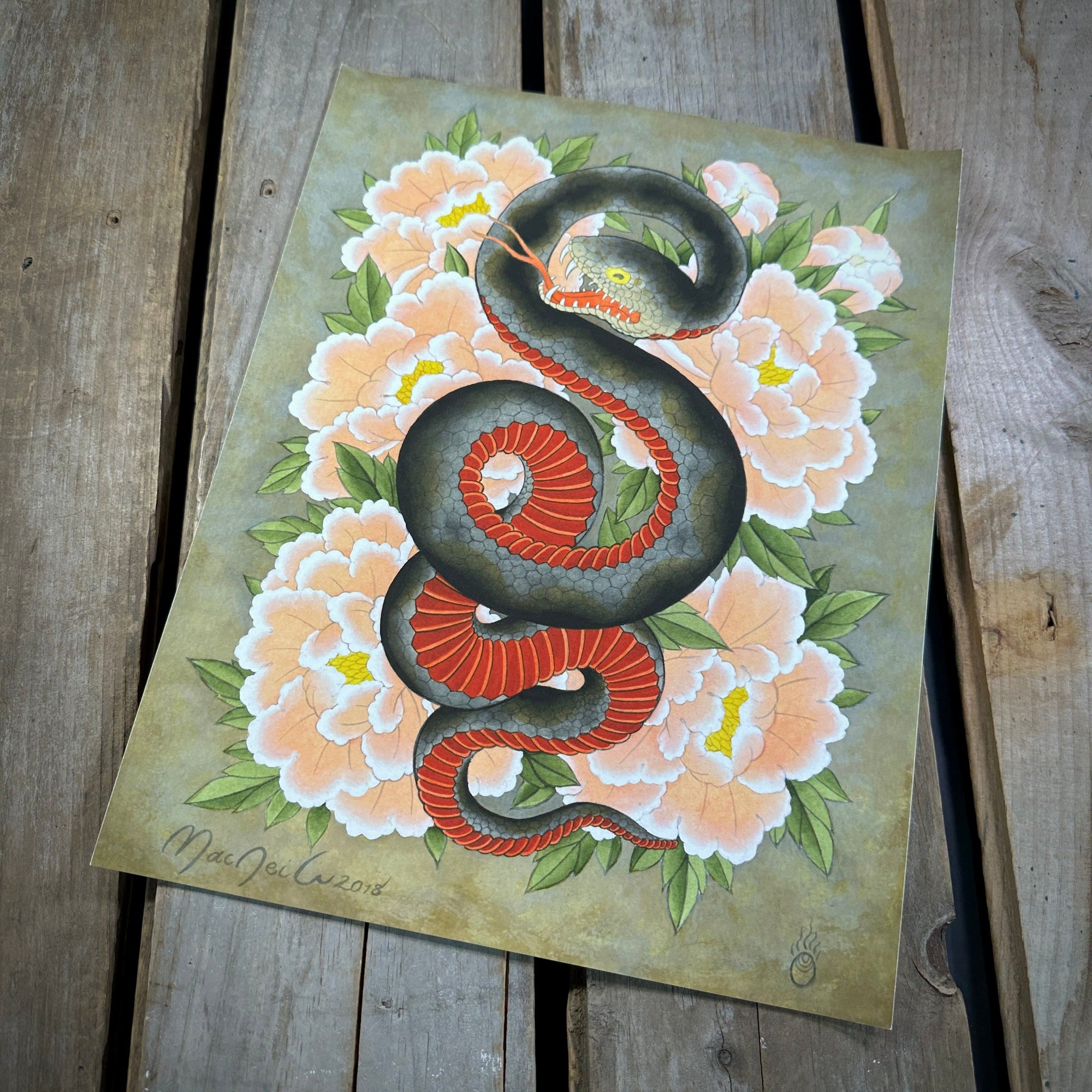 Brian MacNeil prints Brian MacNeil Print #02- 11''x14''