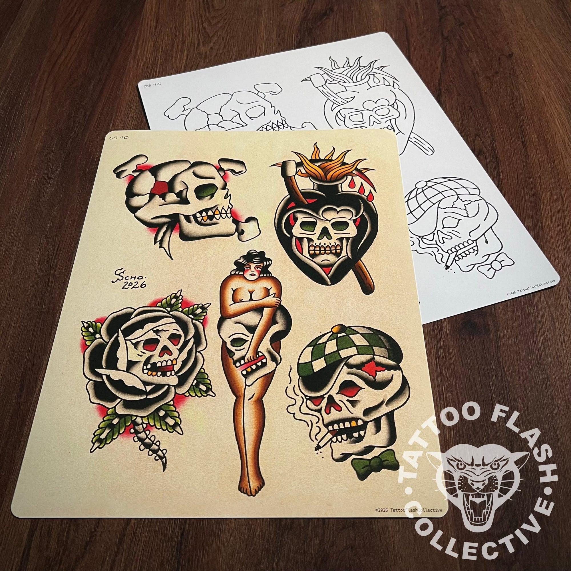 Cory Schofield Flash Cory Schofield Tattoo Flash #10