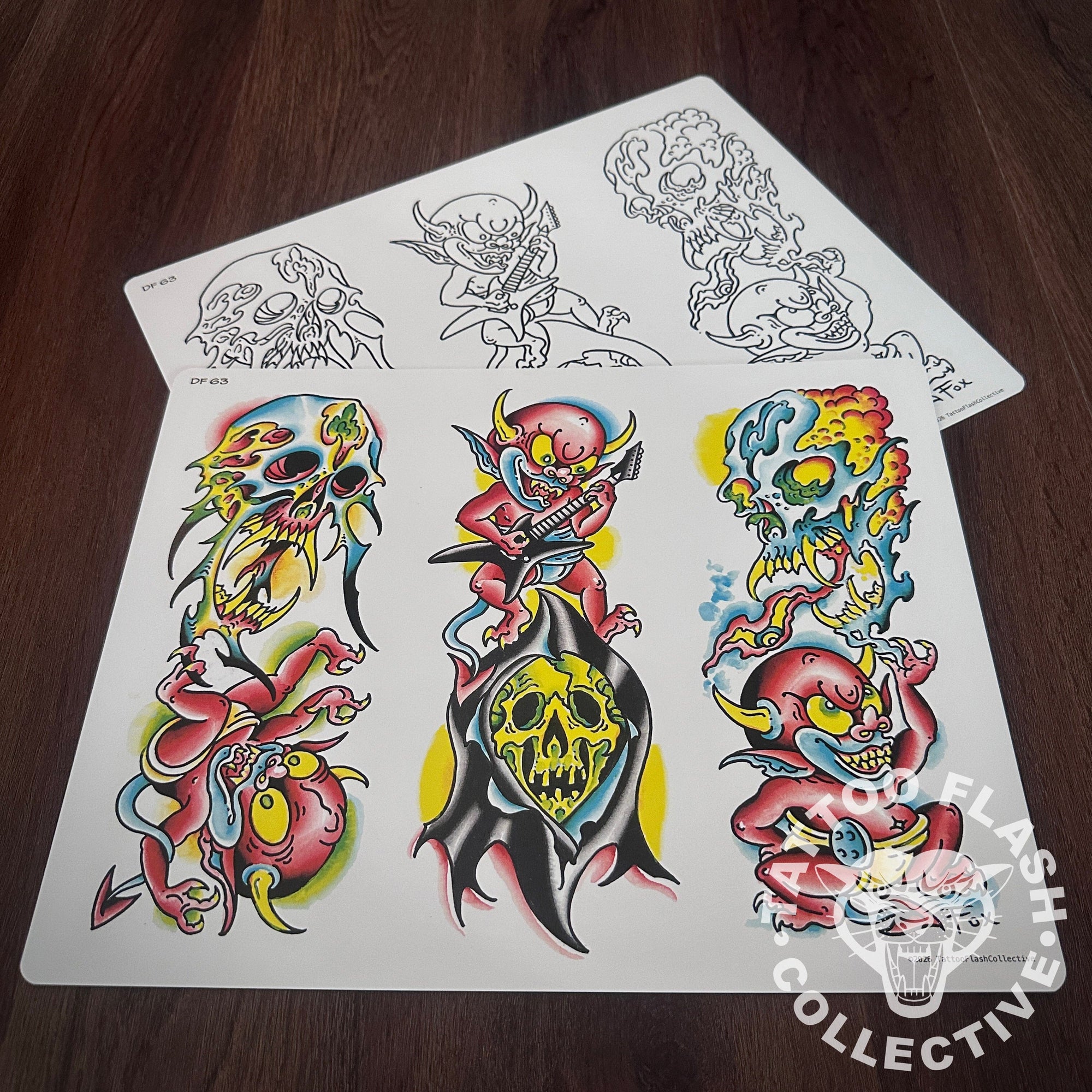 Dave Fox Flash Dave Fox Tattoo Flash #63